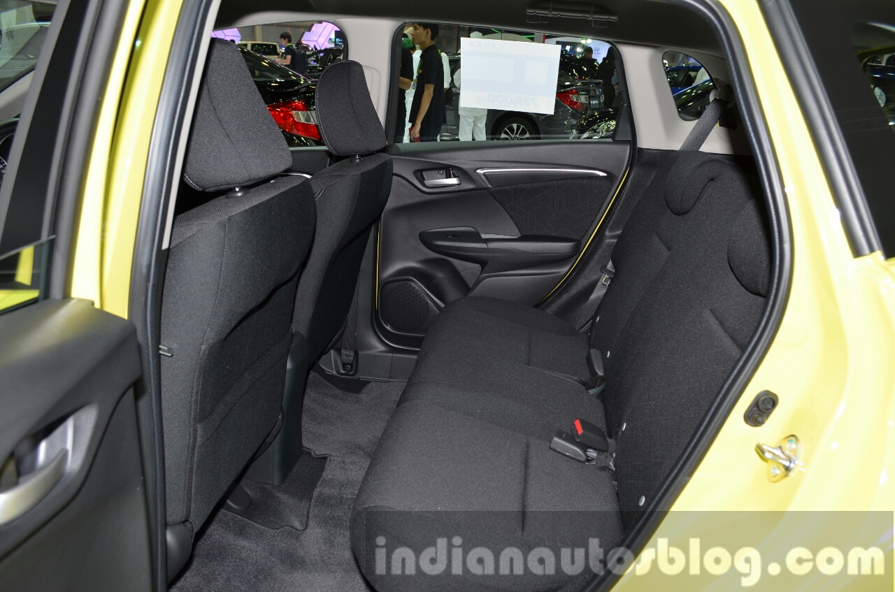 Honda Jazz rear seat at the 2014 Thailand International Motor Expo
