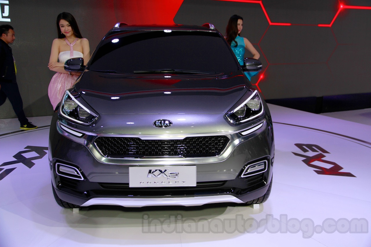 Kia KX3 Concept front at 2014 Guangzhou Auto Show