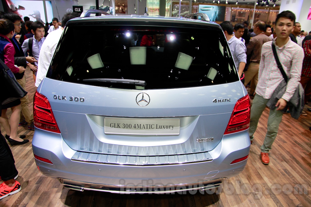 Mercedes GLK 300 4MATIC Luxury Prime Edition rear at Guangzhou Auto ...