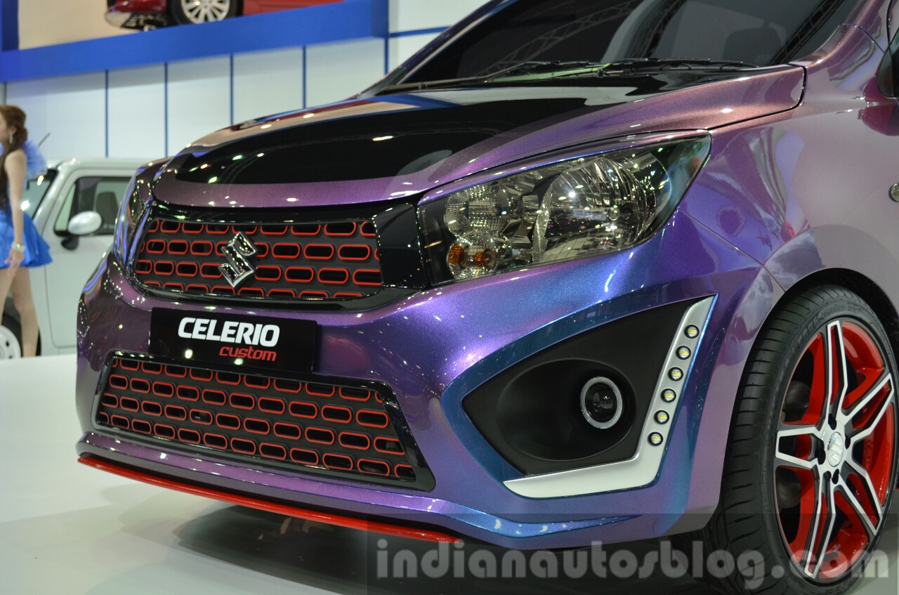 Suzuki Celerio Custom front fascia at the 2014 Thailand ...