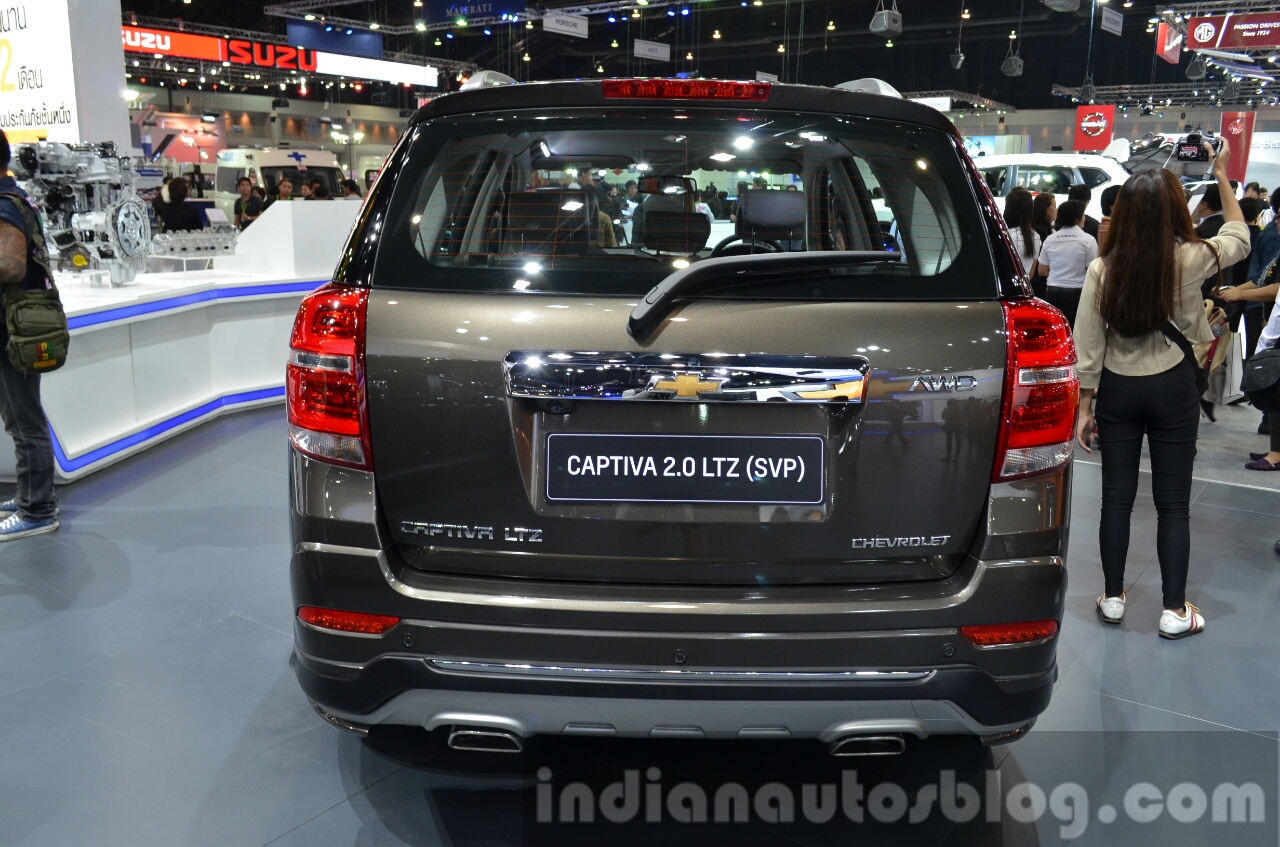 2014 Chevrolet Captiva Sport Edition rear at the 2014 Thailand Motor Expo