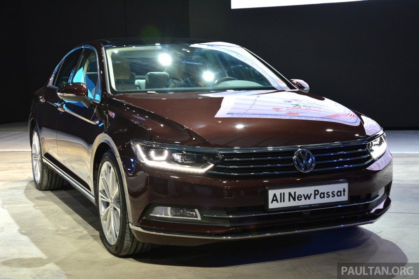 2015 VW Passat previewed in Malaysia