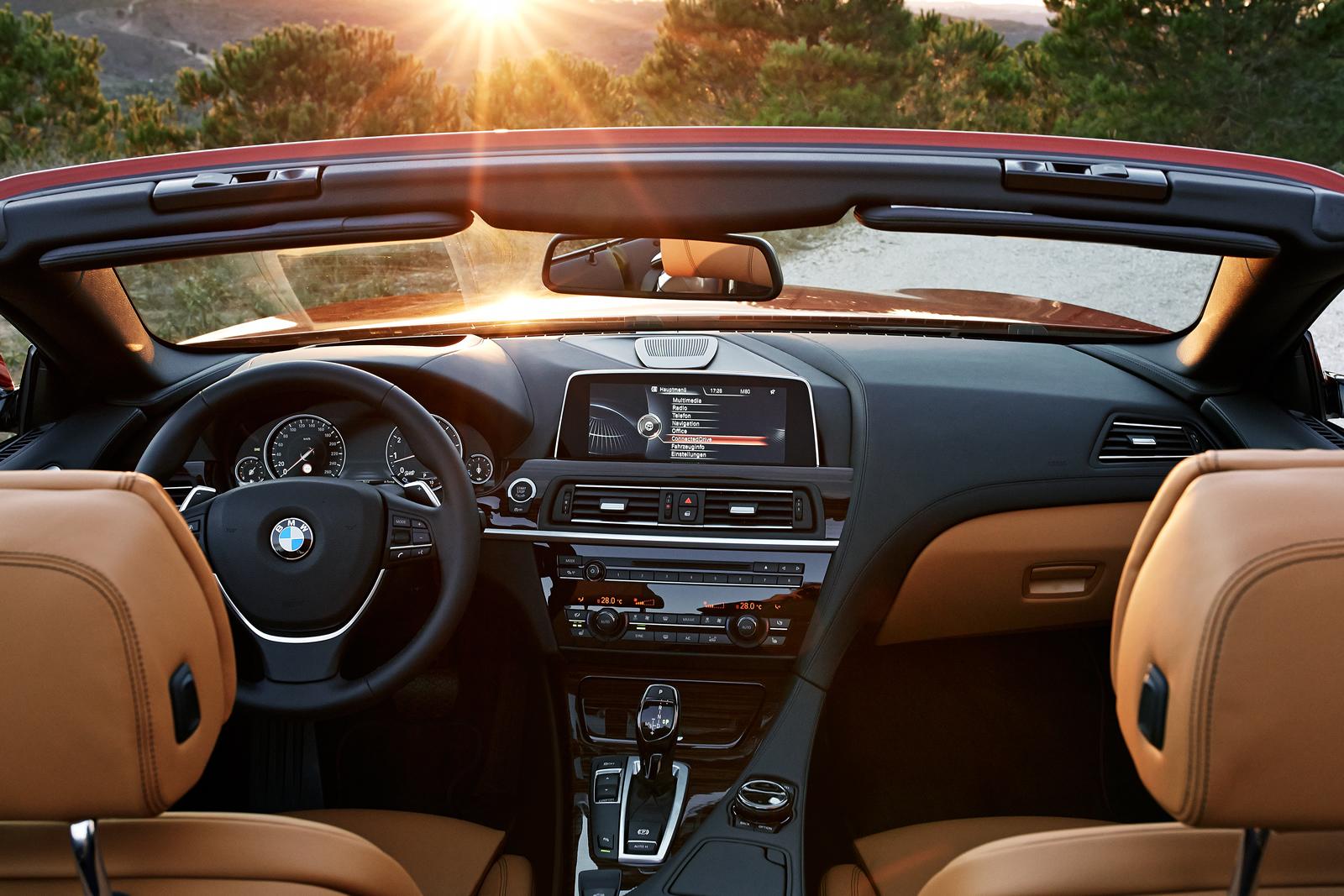 2016 BMW 6 Series Convertible interior