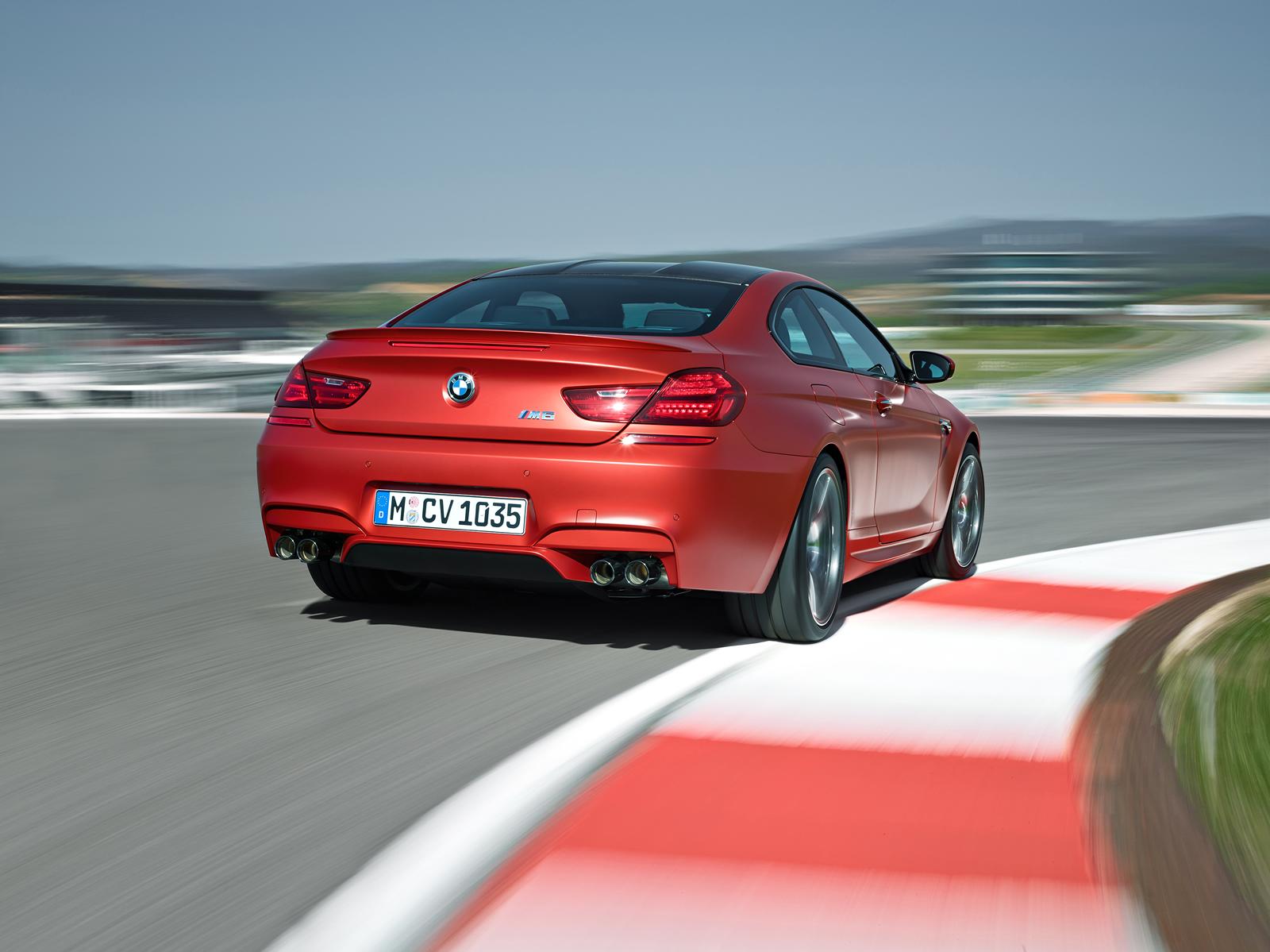 2016 BMW M6 rear three quarter