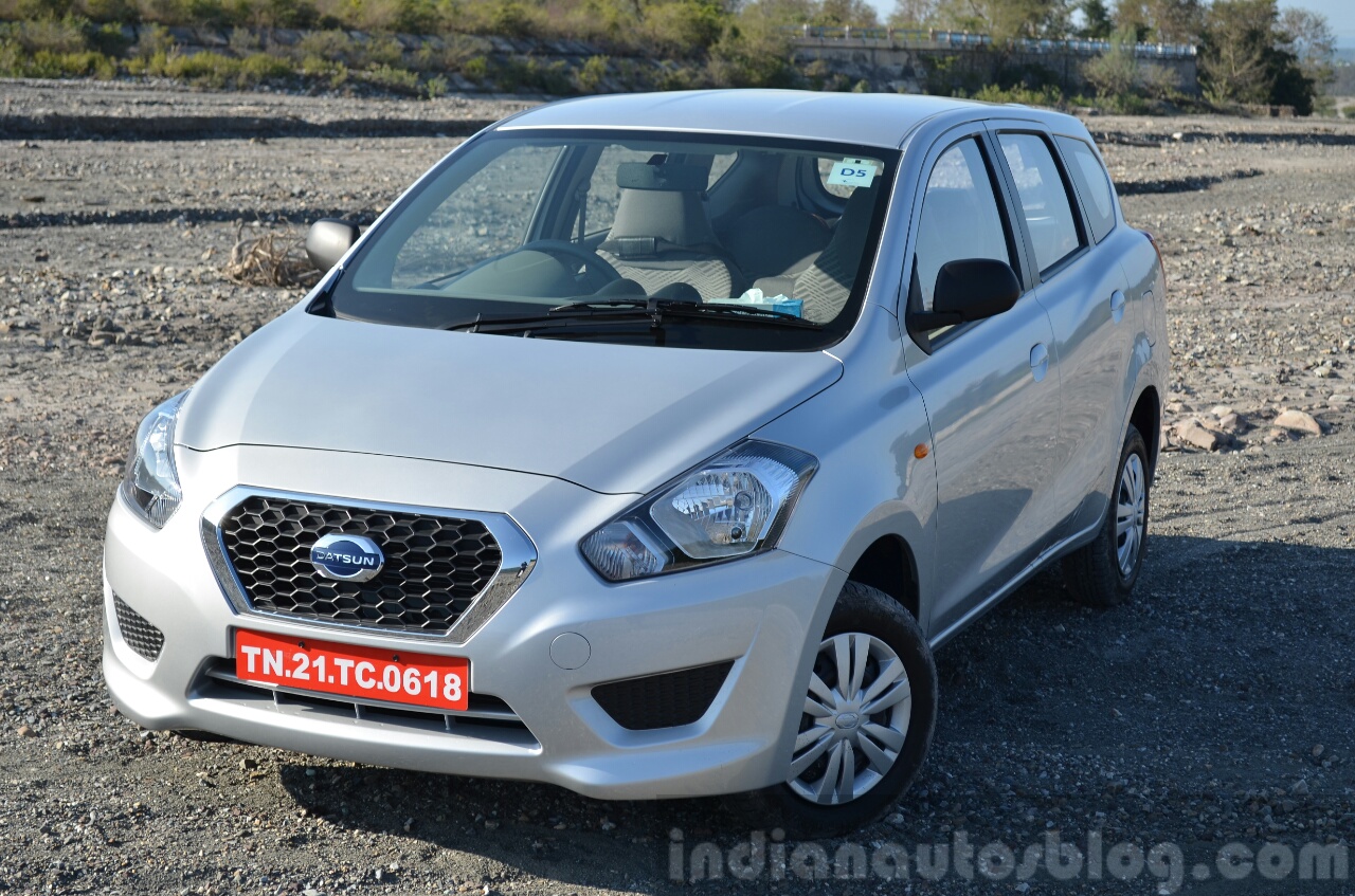 datsun go plus silver