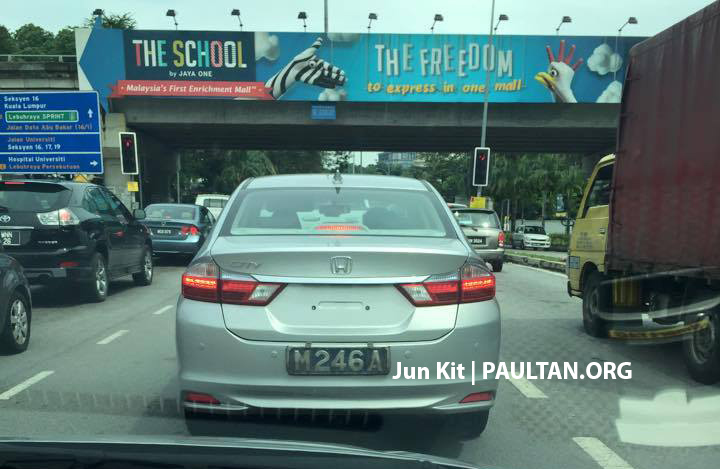 New Honda City Hybrid Spied Testing In Malaysia