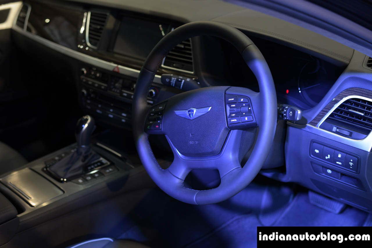 Hyundai Genesis Interior At Autocar Performance Show 2015