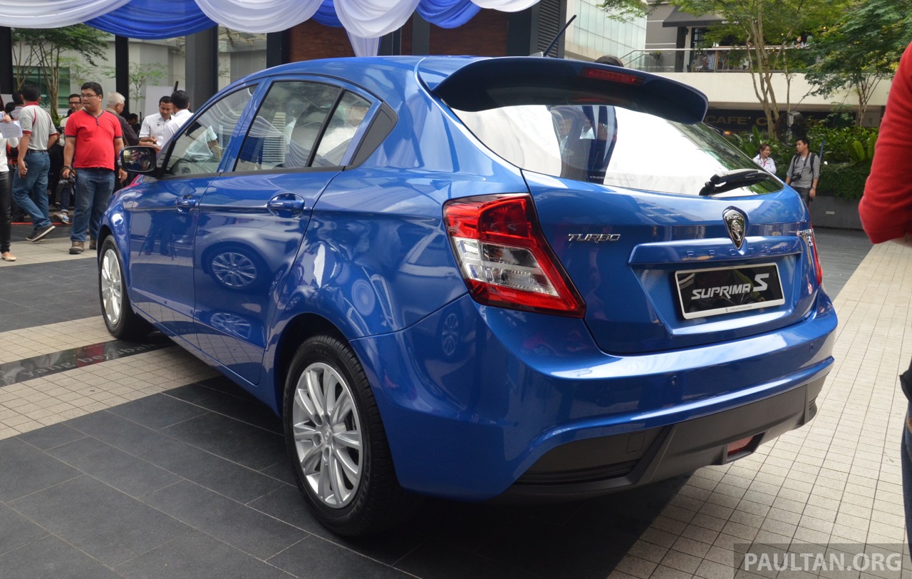 Proton Suprima S Standard launched in Malaysia rear three quarter