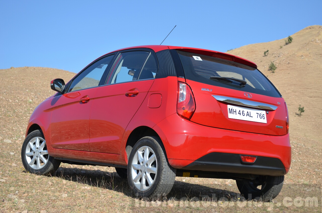 Tata Bolt 1.2T rear side Review