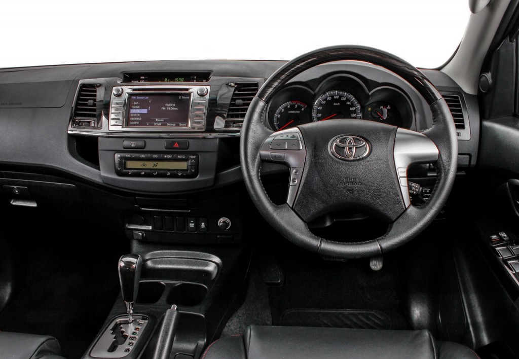 Toyota Fortuner Epic Edition dashboard