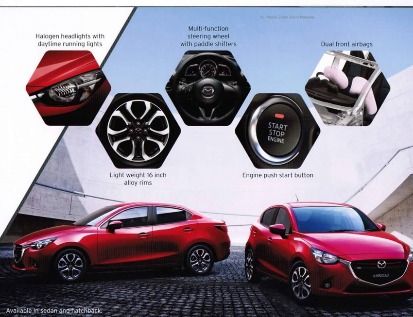 mazda 3 hatchback brochure