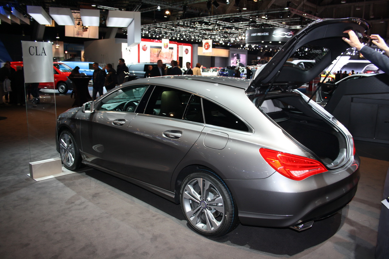 2015 Mercedes Benz CLA shooting brake boot in Brussels