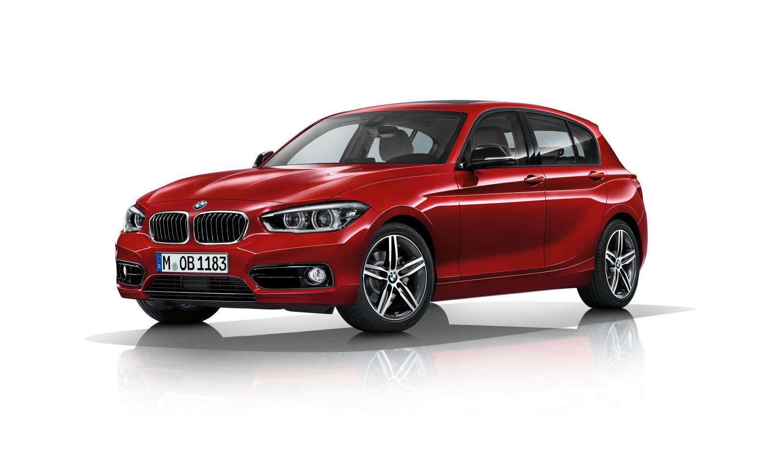 2016 BMW 1 Series Facelift Front Quarter