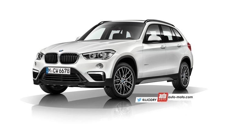 2016 BMW X1 exterior and interior rendered