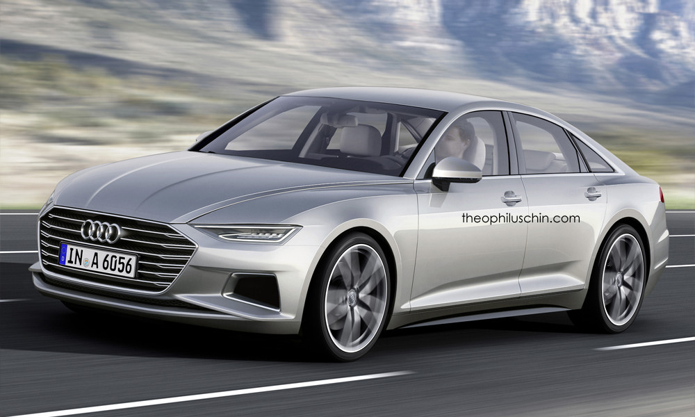 17 Audi A6 Rendered Based On Prologue Concept