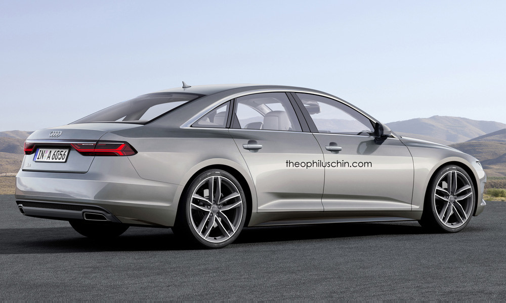 17 Audi A6 Rendered Based On Prologue Concept