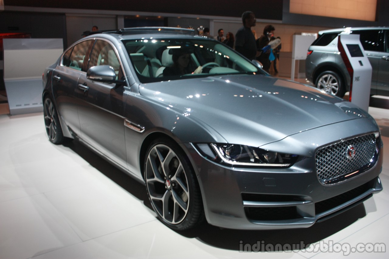 Jaguar XE at 2015 Detroit Auto Show