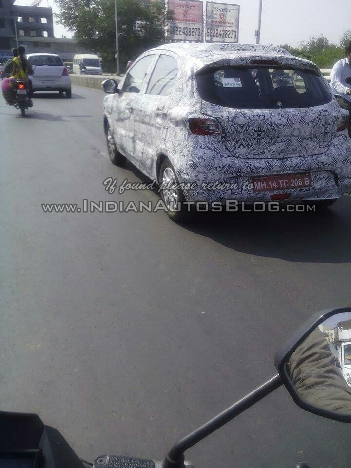 Tata Kite taillights spied IAB