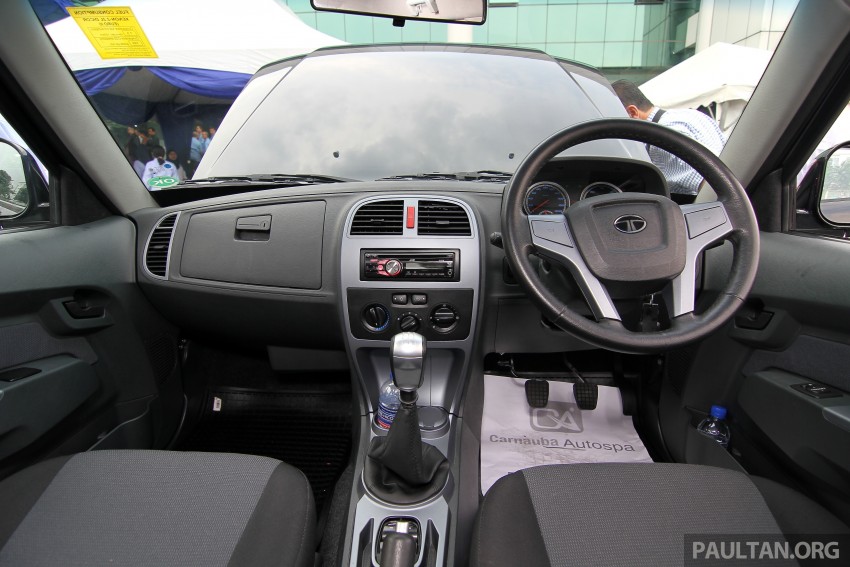 Tata Xenon Double Cab interior Malaysia
