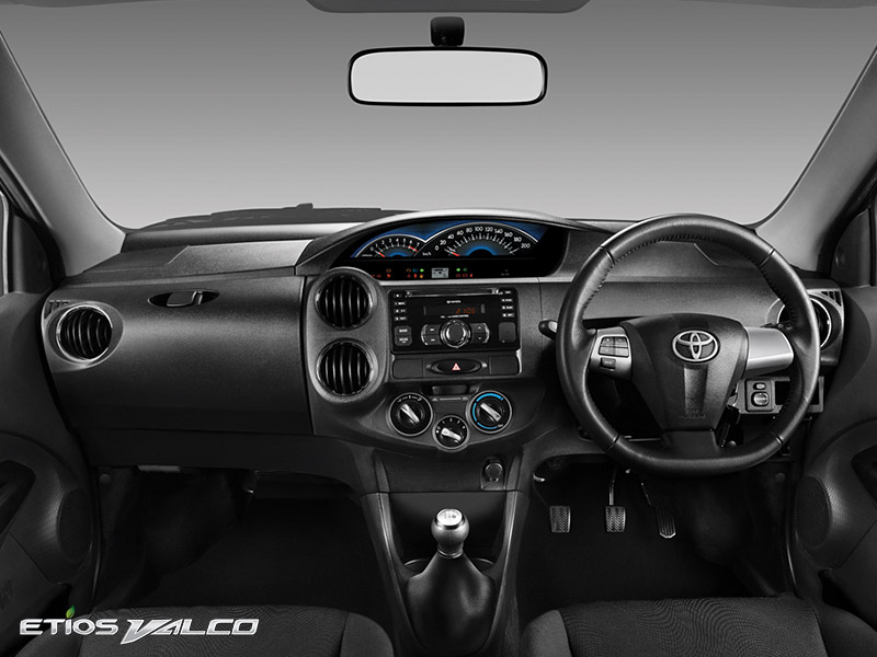 Toyota Etios Valco facelift interior Indonesia