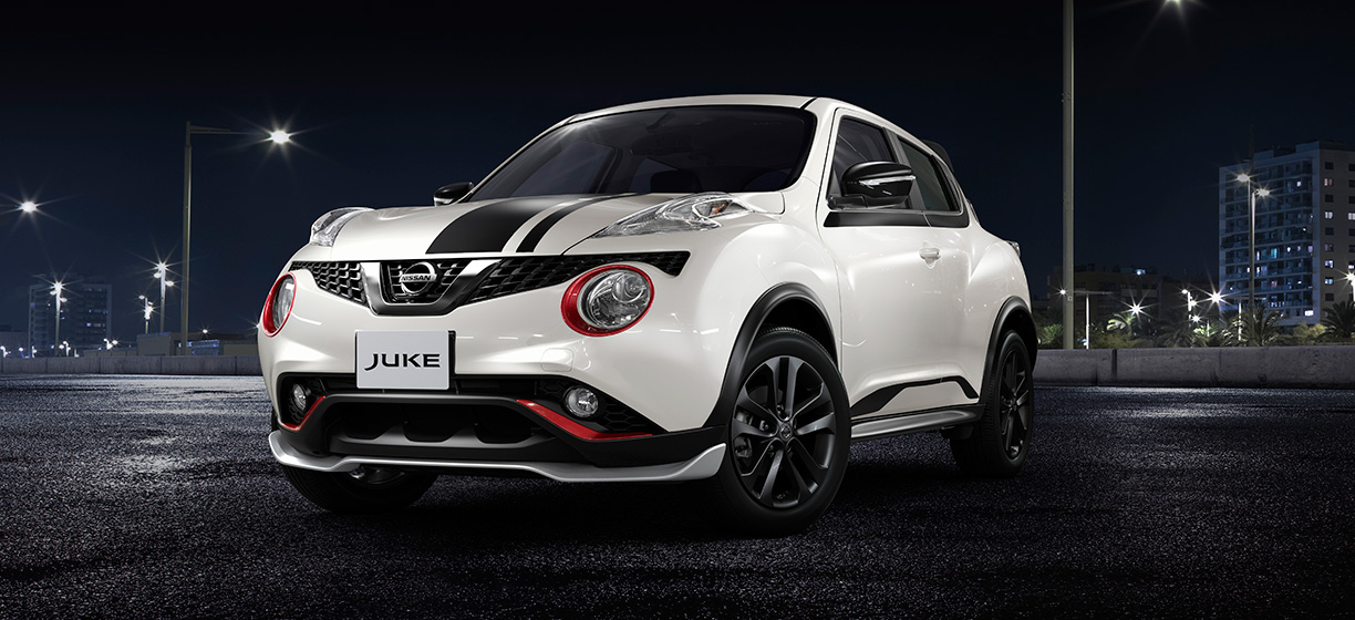 2015 Nissan Juke Revolt front three quarter white Indonesia