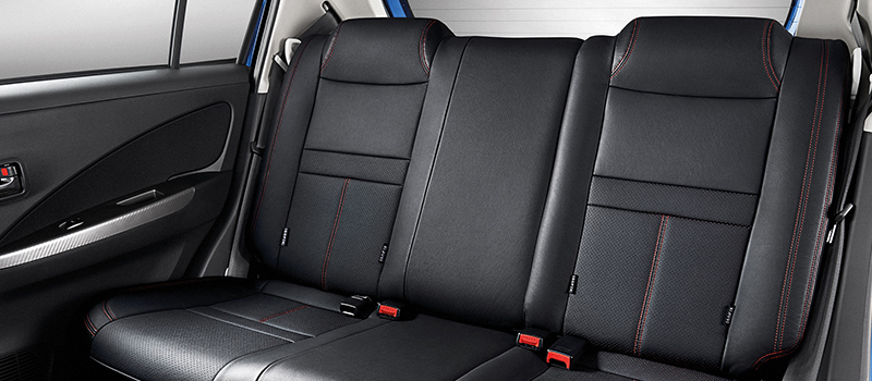 2015 Perodua Myvi Advance interior rear seats