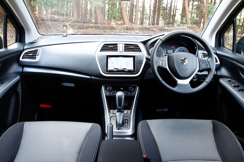 2015 Suzuki SX4 S-Cross interior dashboard Japan