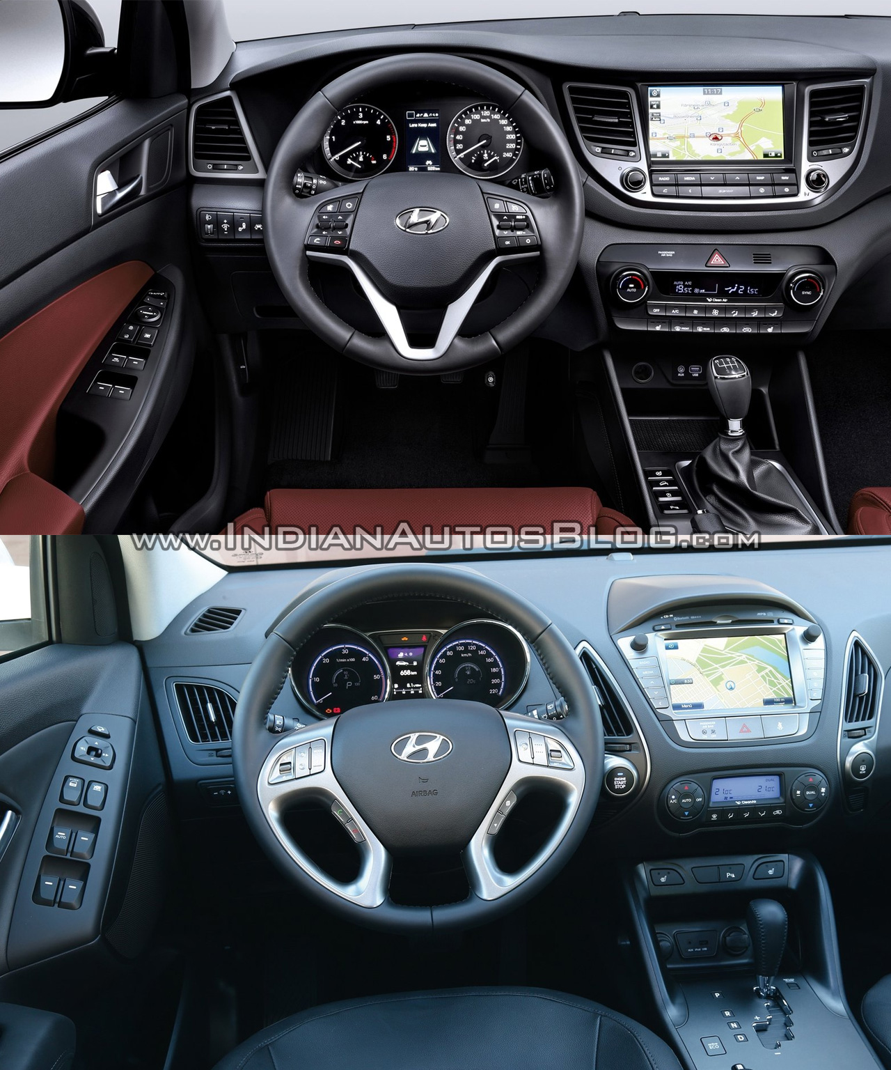 Hyundai ix35 S (2014) vs Hyundai Tucson GLS (2014): What is the difference?