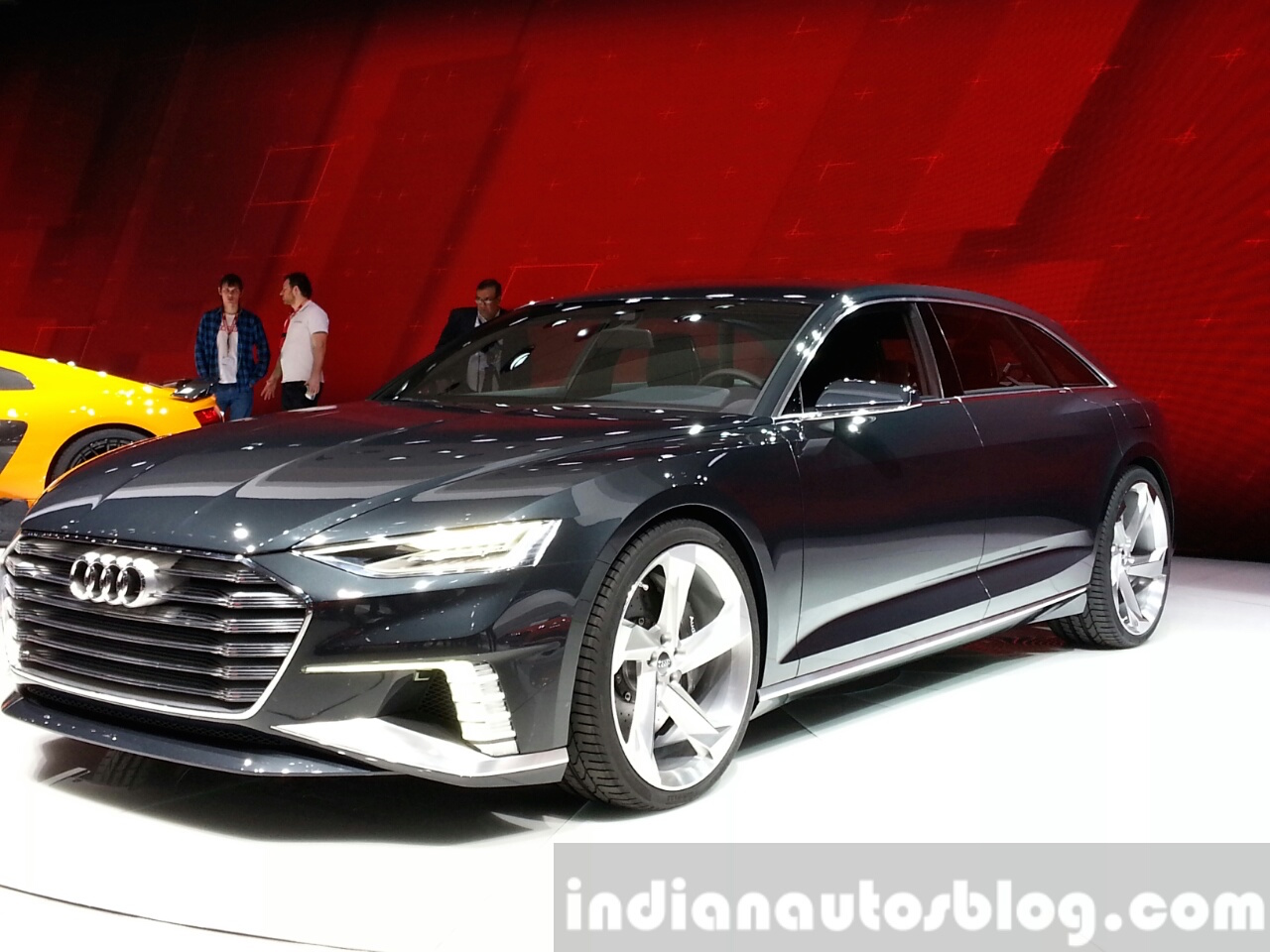 Audi Prologue Avant Concept front three quarter view at 2015 Geneva ...