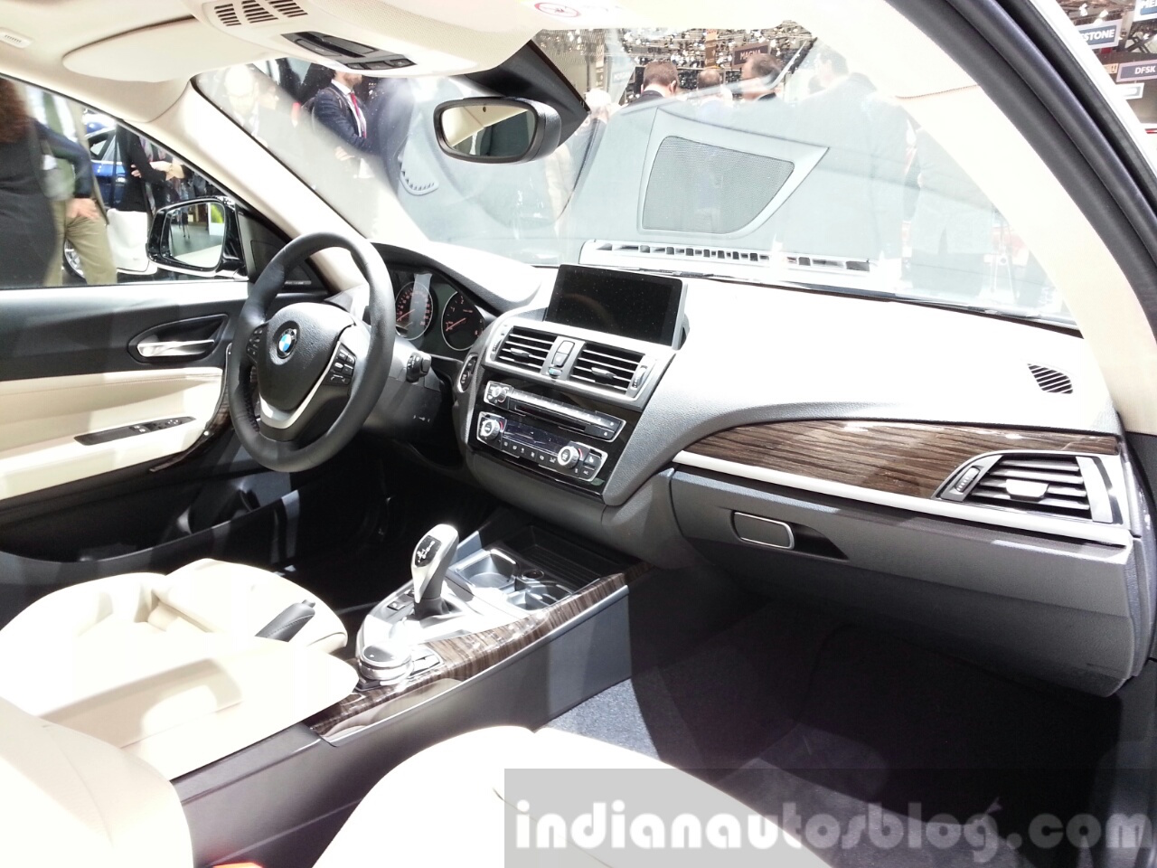 2015 Bmw 116i Dashboard At 2015 Geneva Motow Show