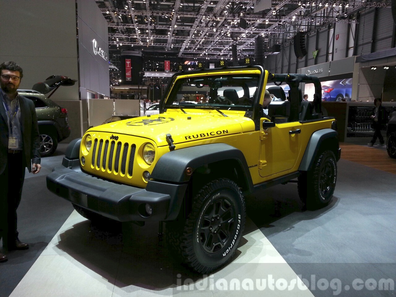 2015 Jeep Wrangler Rubicon Rocks Star - 2015 Geneva Live