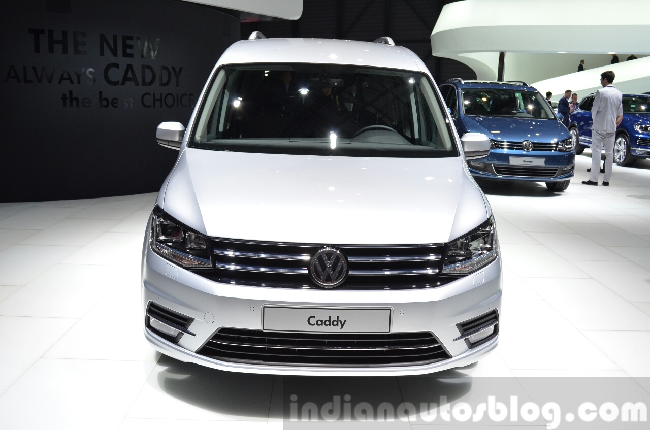 Kan worden berekend Bakken kader 2015 VW Caddy - 2015 Geneva Live