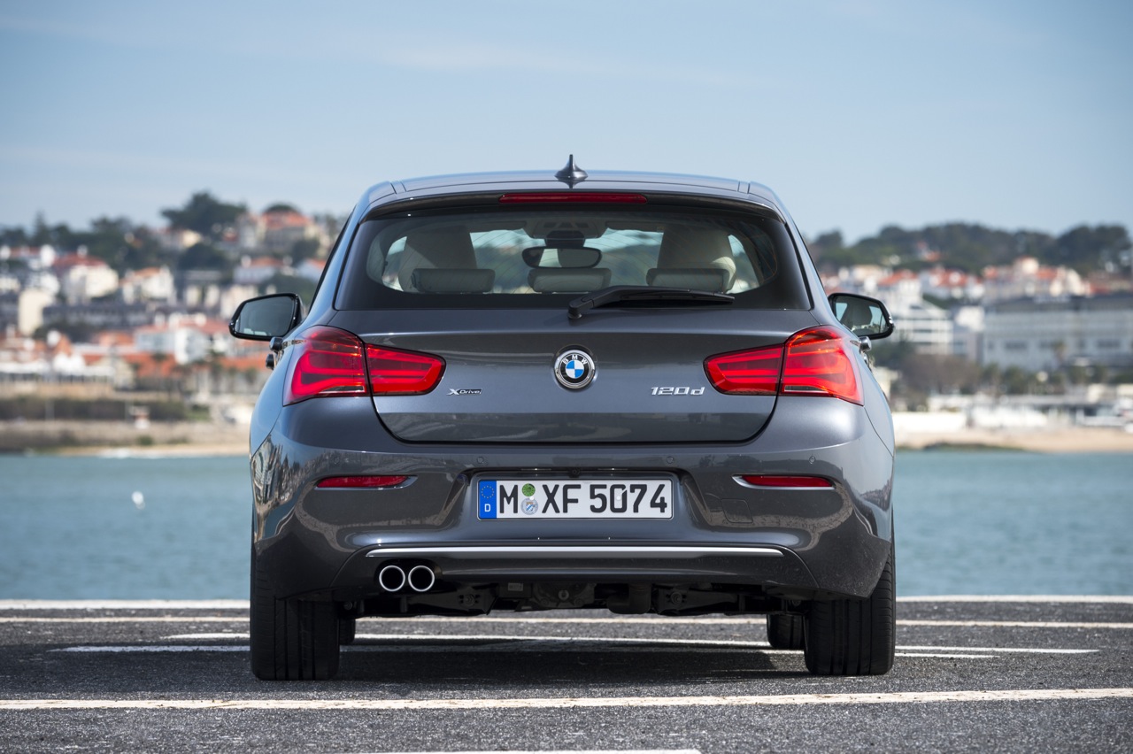 2016 BMW 1 Series rear (facelifted)