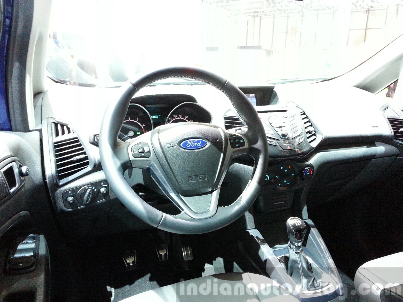 Ford EcoSport S dashboard at the 2015 Geneva Motor Show