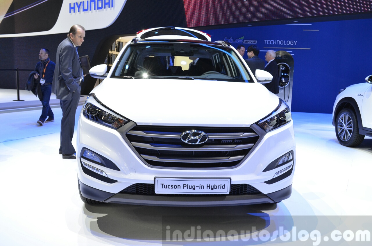 Hyundai Tucson Plug-in Hybrid Concept At The 2015 Geneva Motor Show