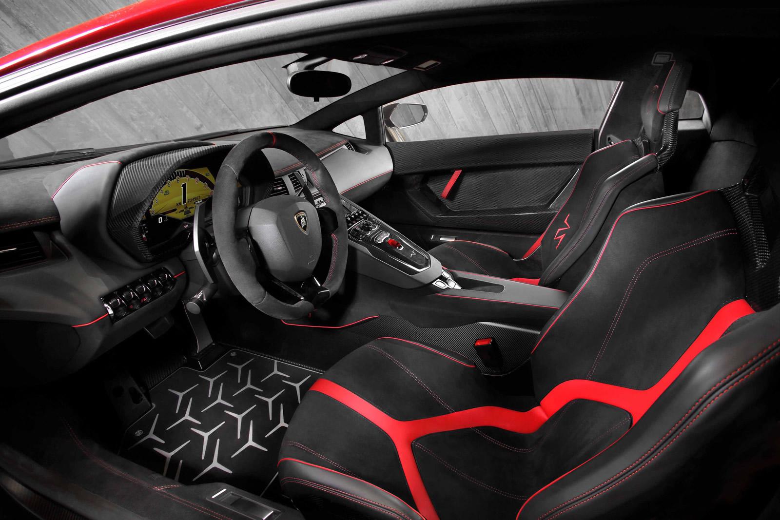 Lamborghini Aventador LP 750-4 Superveloce interior Lamborghini Aventador LP 750-4 Superveloce interior