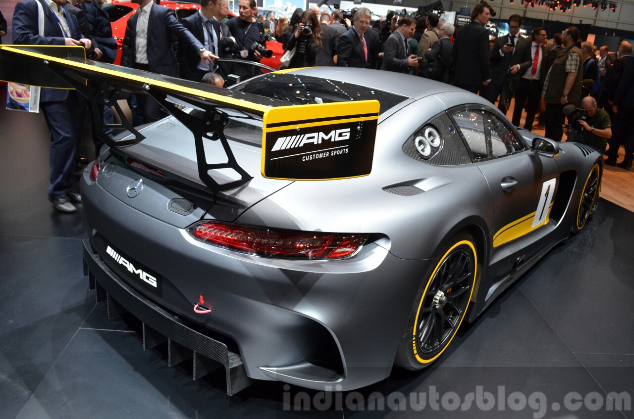 Mercedes AMG GT3 rear right quarter view at Geneva Motor Show.jpg