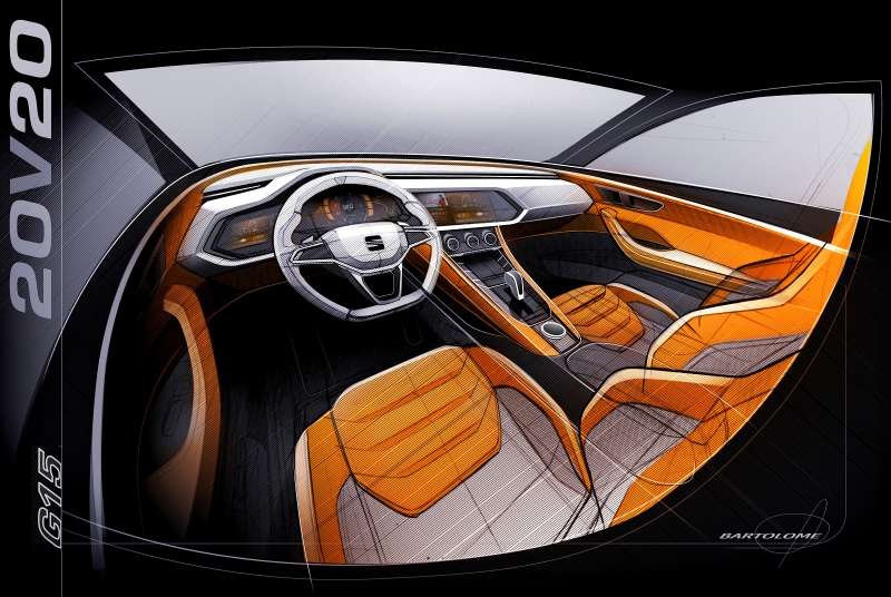 Seat 20V20 rendering dashboard