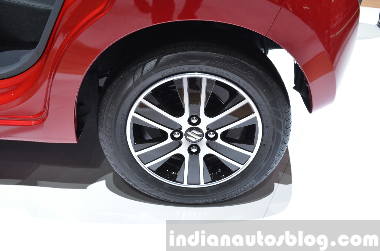 Suzuki Celerio wheel at 2015 Geneva Motor Show