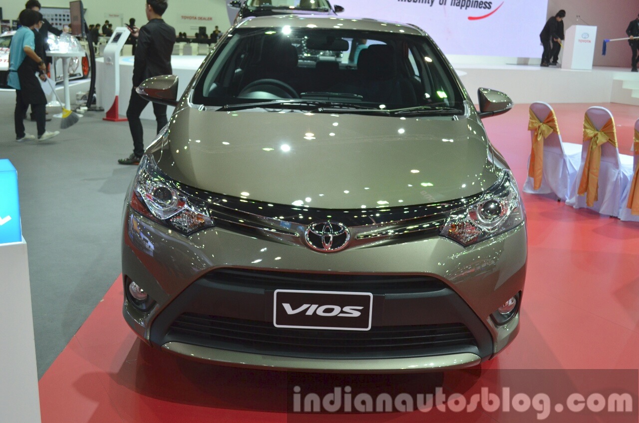 Toyota Vios at the 2015 Bangkok Motor Show