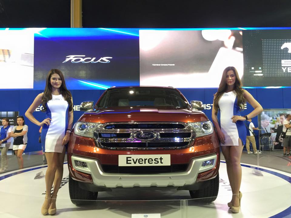 2015 Ford Endeavour 2015 Ford Everest front at the Manila 