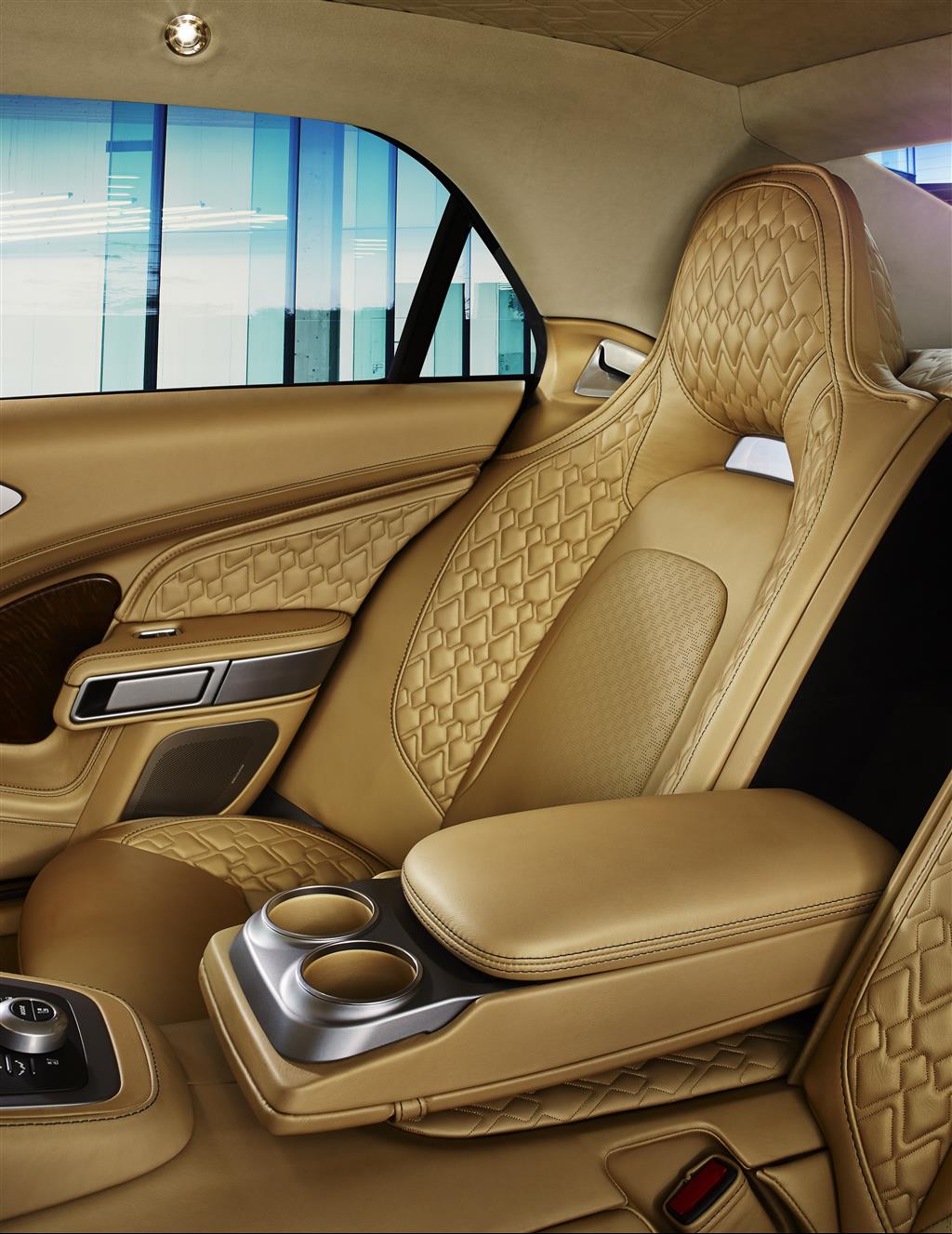 Aston Martin Lagonda Taraf rear seat