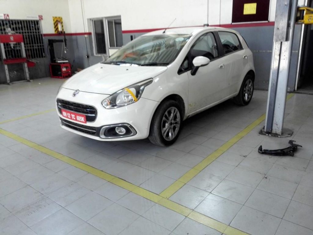 Fiat Punto Evo 1.4 T-Jet spied