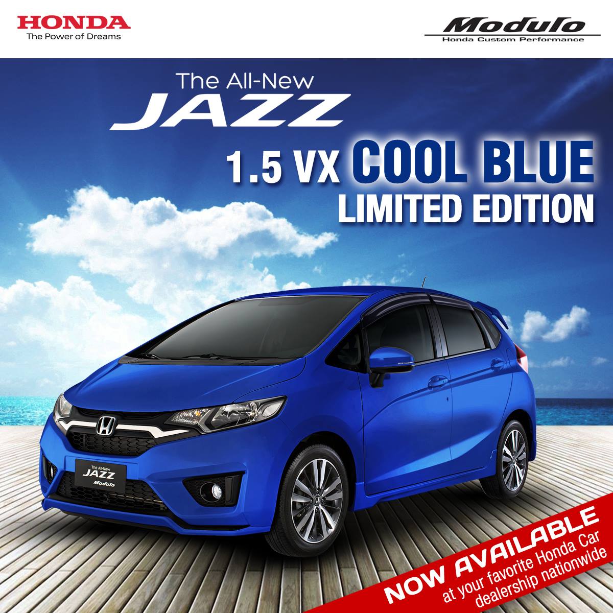 Honda Jazz Cool Blue Limited Edition Launched In Philippines