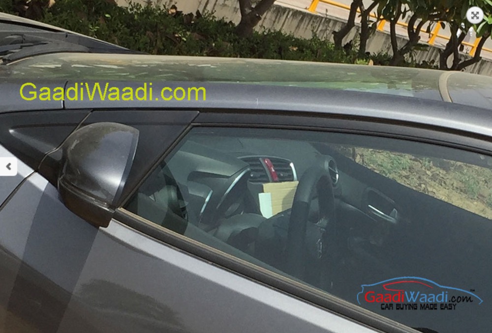 2015 Honda Civic hatchback window imported to India for R&D purpose