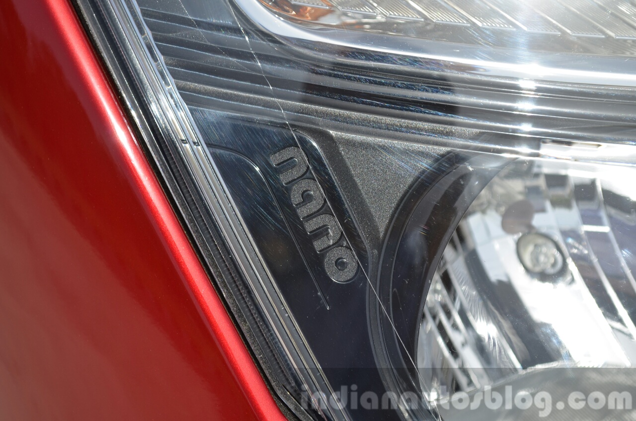 2015 Tata Nano GenX AMT headlight detailing