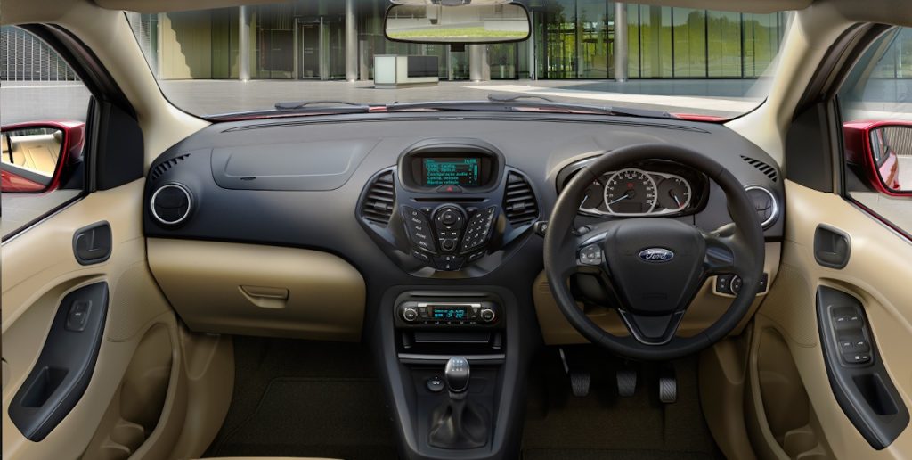 Ford Figo Aspire dashboard press shots