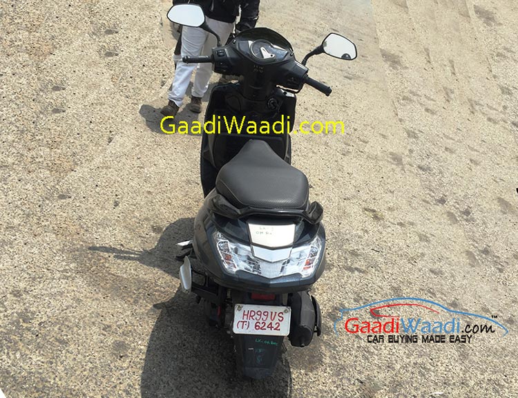 Hero Dash rear spied