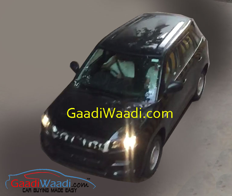 Maruti YBA sub-4m SUV spied