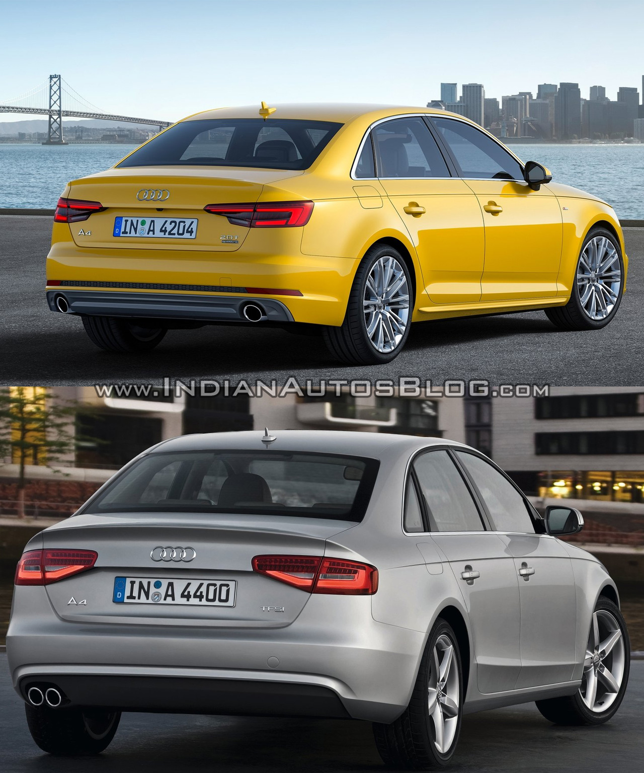 2016 audi a4 b9 vs 2013 audi a4 b8 old vs new 2016 audi a4 b9 vs 2013 audi a4 b8